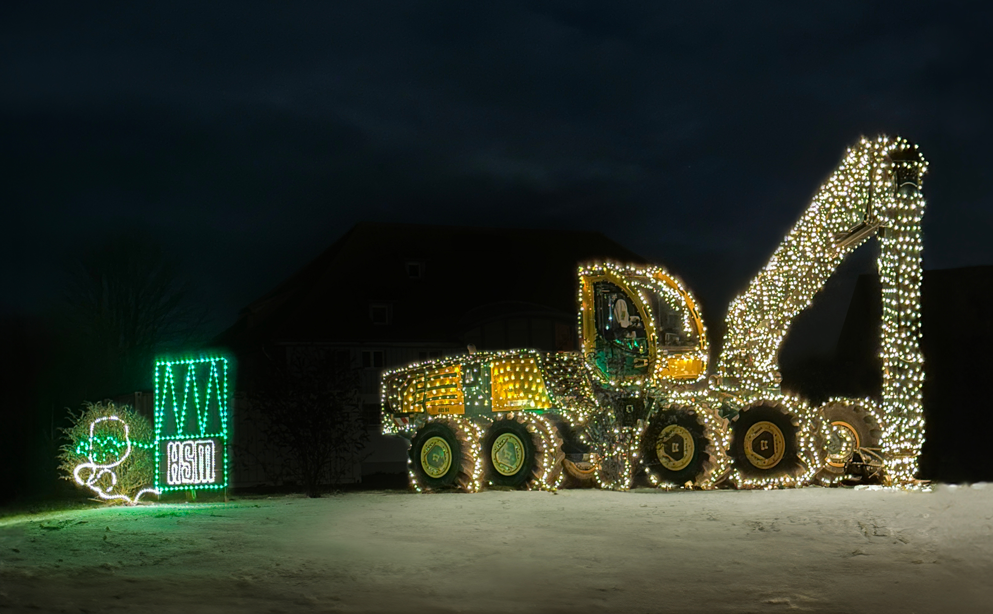 "Technik die Freude macht" in stimmungsvollem Lichterglanz. "Technik die Freude macht" in stimmungsvollem Lichterglanz.